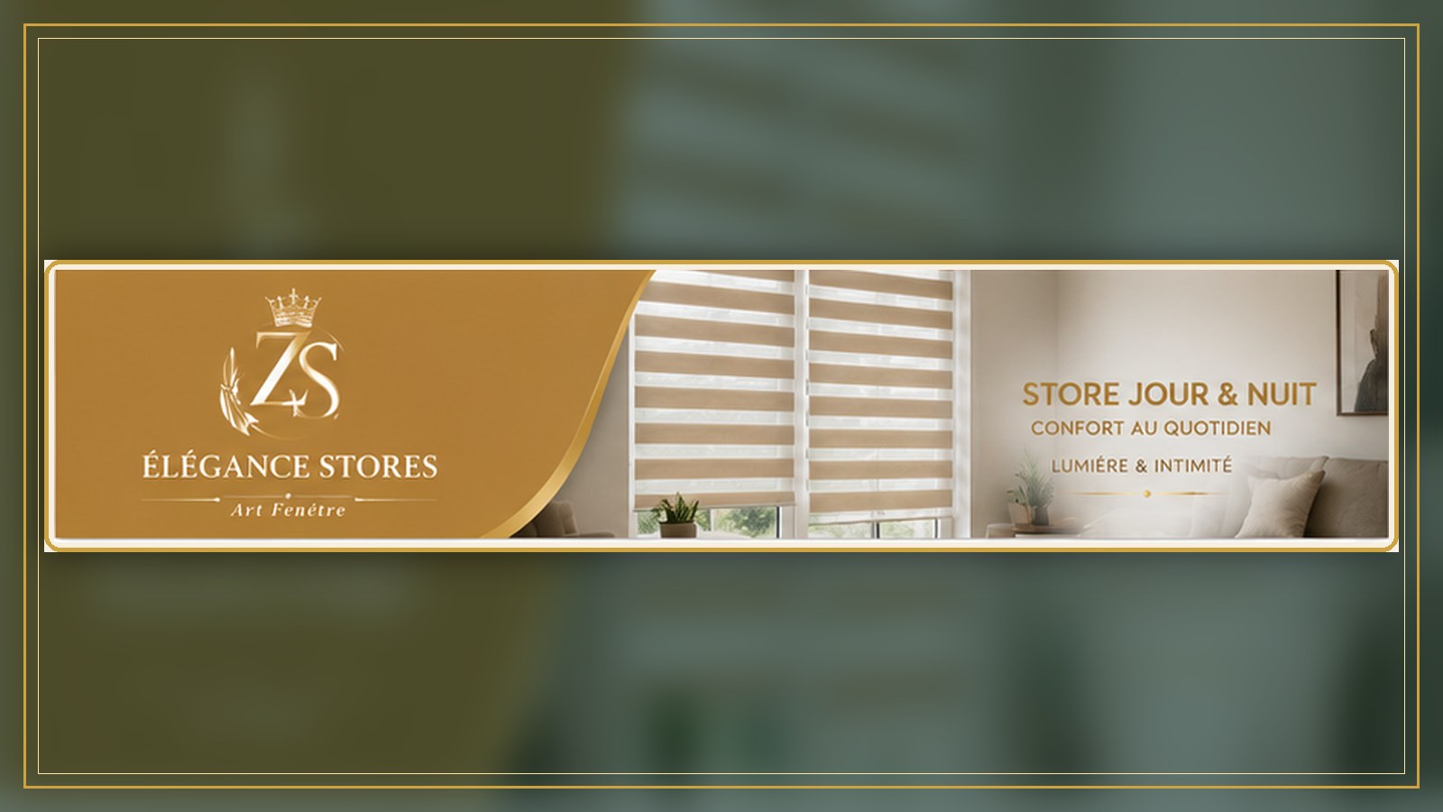 Store jour et nuit sur mesure
