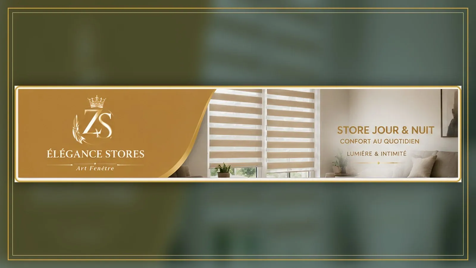 Store jour et nuit sur mesure