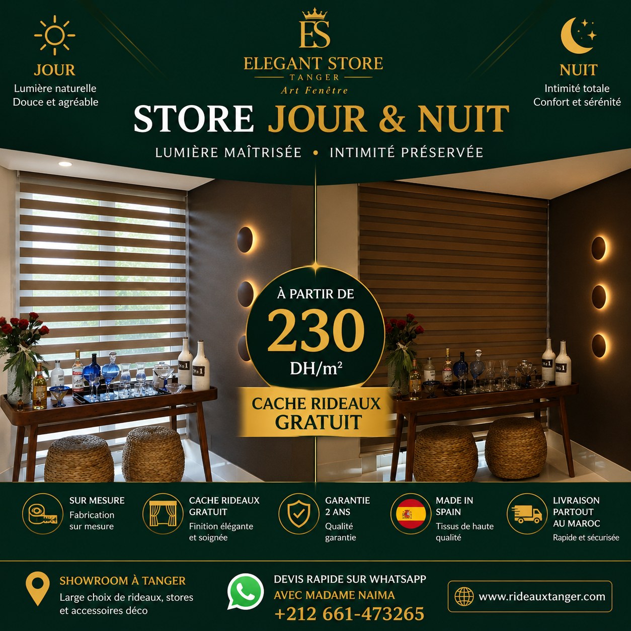 Promo store jour et nuit Elegant Store