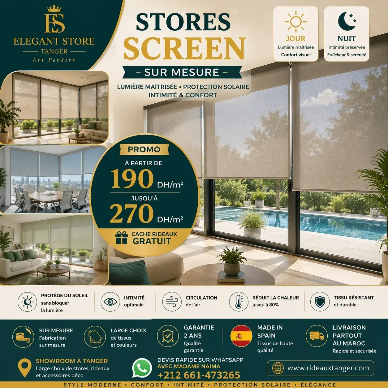 Déstockage store screen Elegant Store