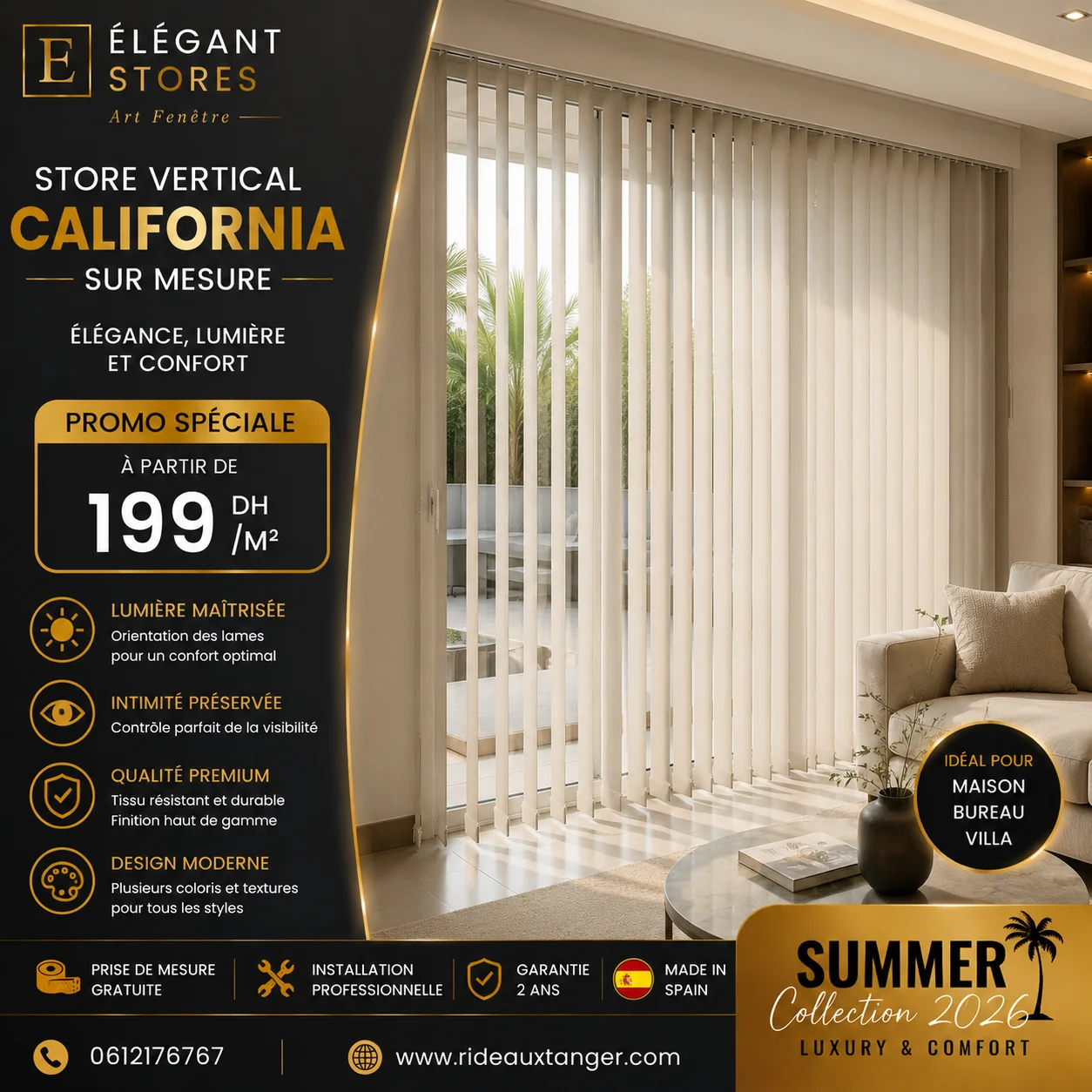 Store Vertical California Elegant Store