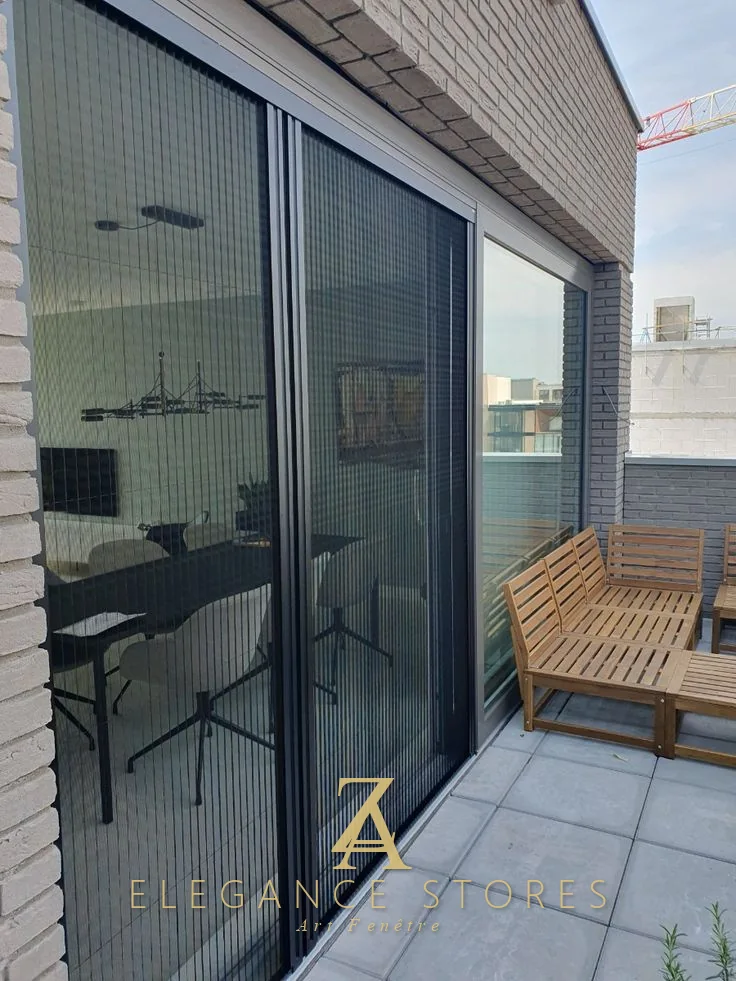 Moustiquaire accordéon sur mesure à Tanger - Elegant Store