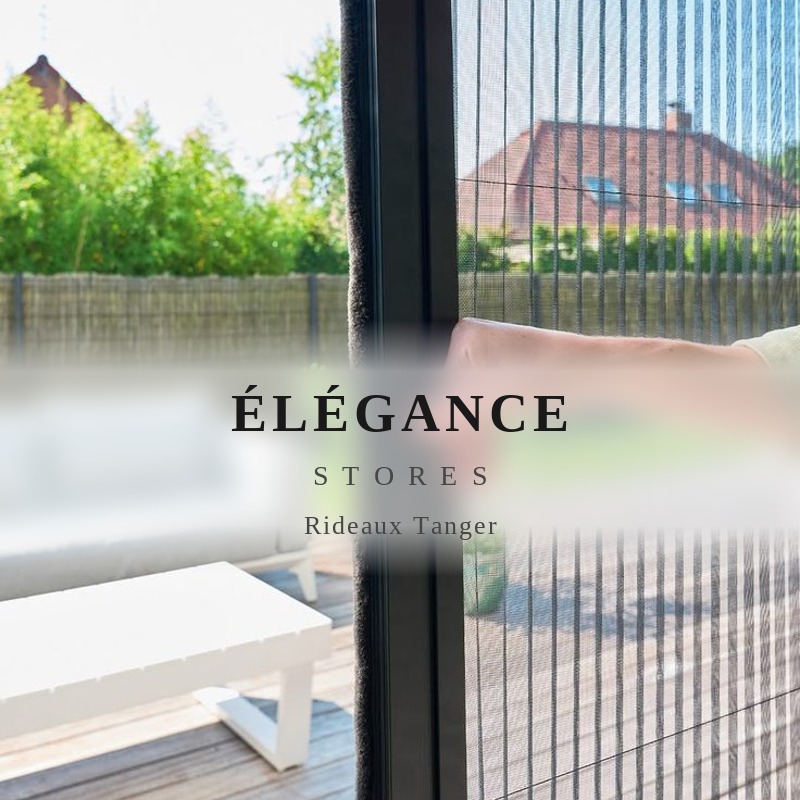 Moustiquaire accordéon sur mesure à Tanger - Elegant Store