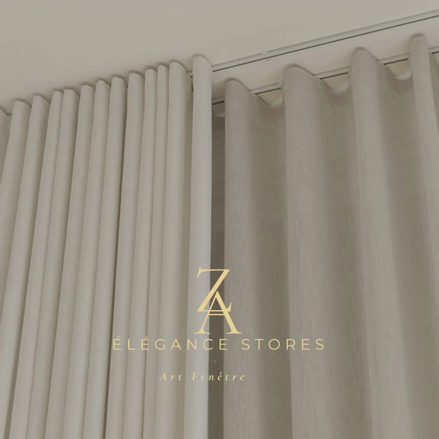 Rideau Voilage Vague Elegant Store photo 2