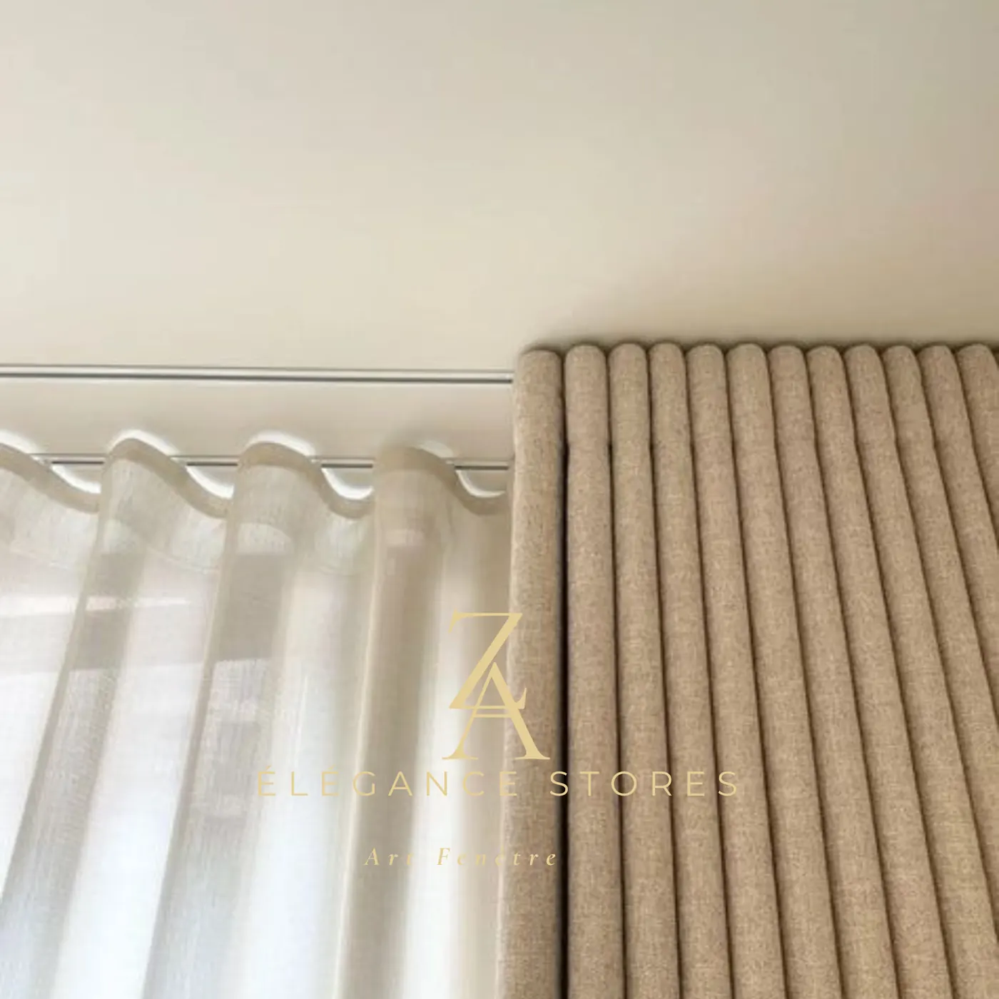 Rideau Voilage Vague Elegant Store photo 7