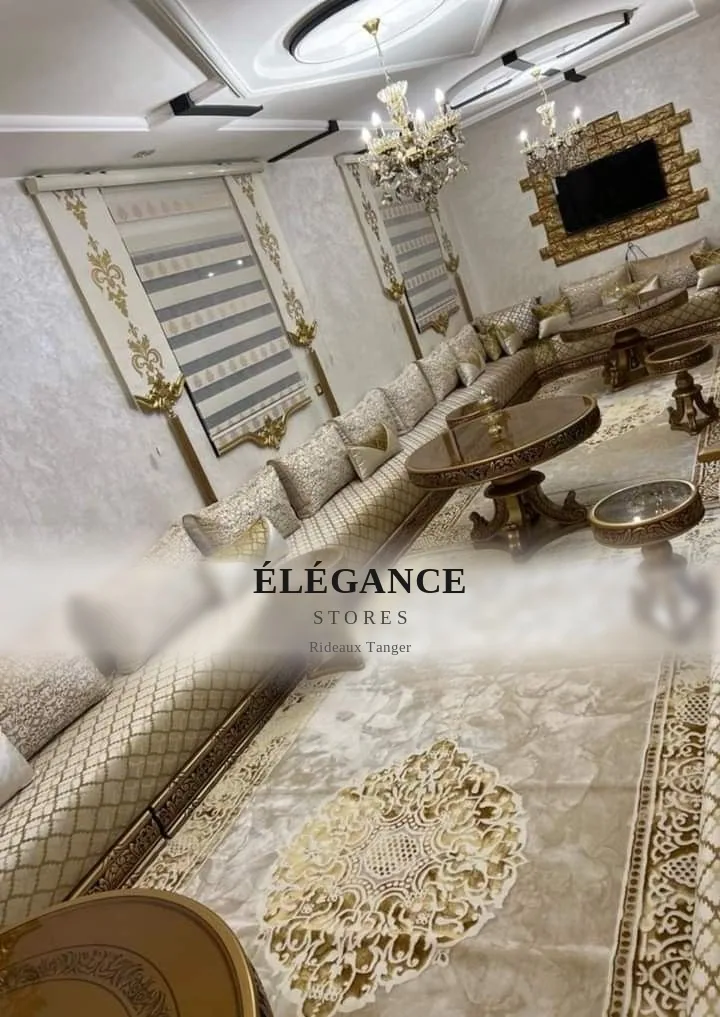 Rideaux & Stores Salon Marocain sur mesure Elegant Store